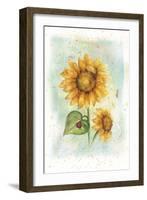 Sunflower-Maria Trad-Framed Giclee Print