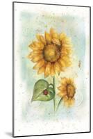 Sunflower-Maria Trad-Mounted Giclee Print