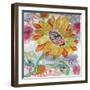 Sunflower-Lauren Moss-Framed Giclee Print