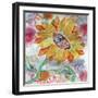 Sunflower-Lauren Moss-Framed Giclee Print