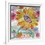 Sunflower-Lauren Moss-Framed Giclee Print