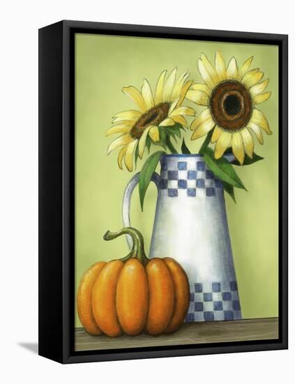 Sunflower-Margaret Wilson-Framed Stretched Canvas