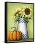 Sunflower-Margaret Wilson-Framed Stretched Canvas