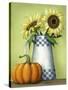 Sunflower-Margaret Wilson-Stretched Canvas