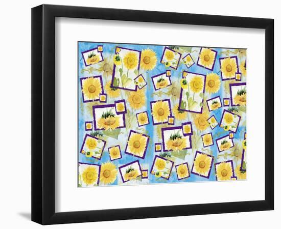Sunflower-Maria Trad-Framed Premium Giclee Print