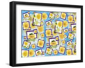 Sunflower-Maria Trad-Framed Giclee Print