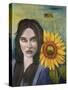 Sunflower-Leah Saulnier-Stretched Canvas