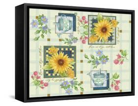 Sunflower-Maria Trad-Framed Stretched Canvas