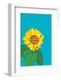 Sunflower-Gigi Rosado-Framed Photographic Print