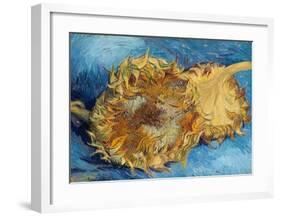Sunflowers, 1887-Vincent Van Gogh-Framed Art Print