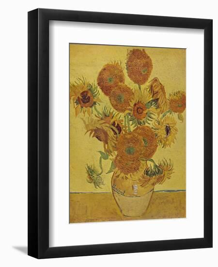 'Sunflowers', 1888 (1935)-Vincent van Gogh-Framed Giclee Print