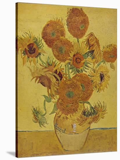 'Sunflowers', 1888 (1935)-Vincent van Gogh-Stretched Canvas