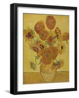 'Sunflowers', 1888 (1935)-Vincent van Gogh-Framed Giclee Print