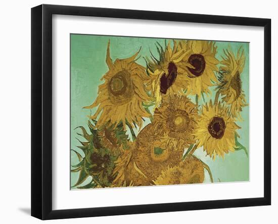 Sunflowers, 1888  - Focus-Van Gogh Vincent-Framed Giclee Print