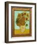 Sunflowers, 1888 (Oil on Canvas)-Vincent van Gogh-Framed Giclee Print