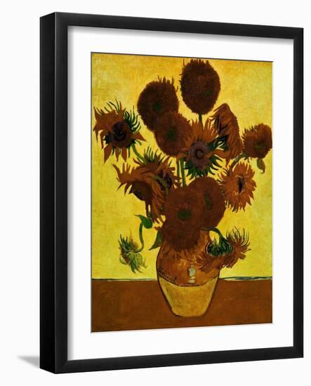Sunflowers, 1888-Vincent van Gogh-Framed Giclee Print