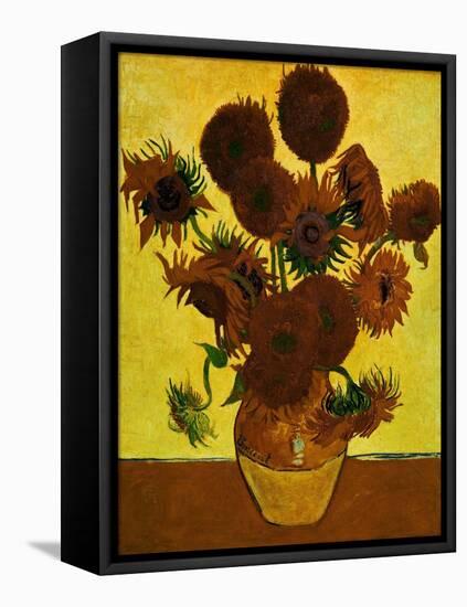 Sunflowers, 1888-Vincent van Gogh-Framed Stretched Canvas