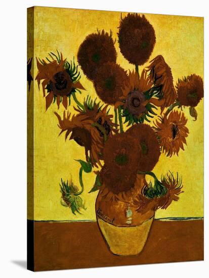 Sunflowers, 1888-Vincent van Gogh-Stretched Canvas