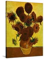 Sunflowers, 1888-Vincent van Gogh-Stretched Canvas