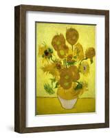 Sunflowers, 1889-Vincent van Gogh-Framed Giclee Print