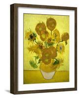 Sunflowers, 1889-Vincent van Gogh-Framed Giclee Print