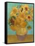 Sunflowers, 1889-Vincent van Gogh-Framed Stretched Canvas