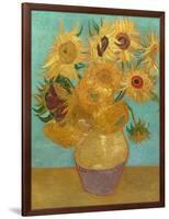 Sunflowers, 1889-Vincent van Gogh-Framed Art Print