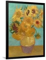 Sunflowers, 1889-Vincent van Gogh-Framed Art Print