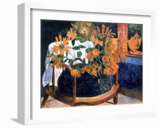 Sunflowers, 1901-Paul Gauguin-Framed Giclee Print