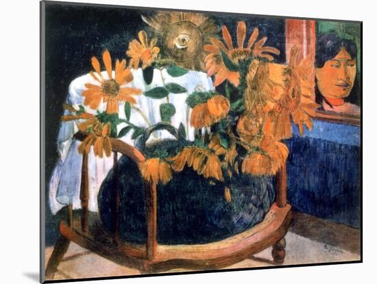 Sunflowers, 1901-Paul Gauguin-Mounted Giclee Print