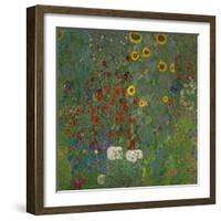 Sunflowers, 1912-Gustav Klimt-Framed Giclee Print