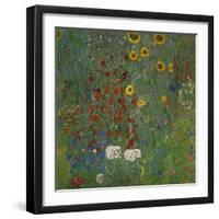 Sunflowers, 1912-Gustav Klimt-Framed Giclee Print