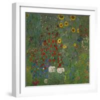 Sunflowers, 1912-Gustav Klimt-Framed Giclee Print