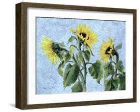 Sunflowers, 1996-Cristiana Angelini-Framed Giclee Print