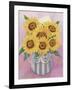 Sunflowers, 1998-Linda Benton-Framed Giclee Print