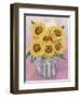 Sunflowers, 1998-Linda Benton-Framed Premium Giclee Print