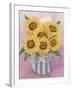 Sunflowers, 1998-Linda Benton-Framed Giclee Print