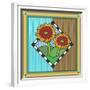 Sunflowers 1-Denny Driver-Framed Premium Giclee Print