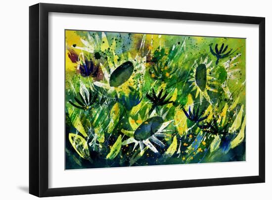 Sunflowers 63-Pol Ledent-Framed Art Print