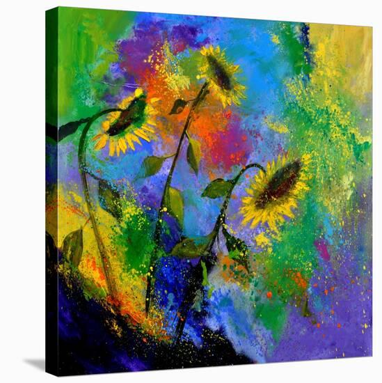 Sunflowers 7741-Pol Ledent-Stretched Canvas