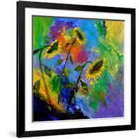 Sunflowers 7741-Pol Ledent-Framed Art Print