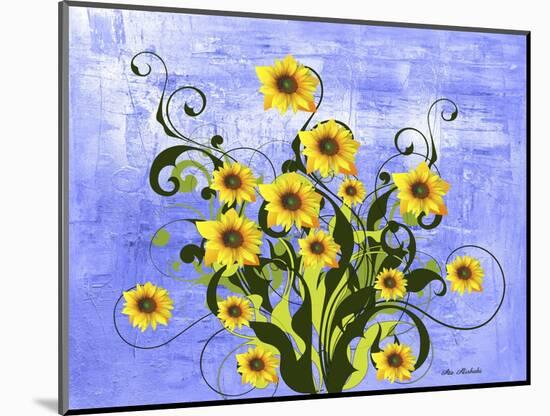 Sunflowers A-Ata Alishahi-Mounted Giclee Print