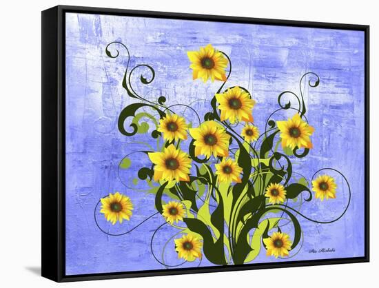 Sunflowers A-Ata Alishahi-Framed Stretched Canvas