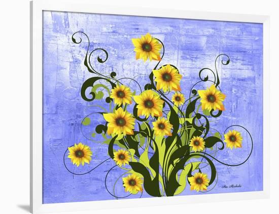 Sunflowers A-Ata Alishahi-Framed Giclee Print