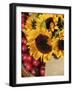 Sunflowers and Apples, the Hamptons, Long Island, New York State, USA-Robert Harding-Framed Photographic Print