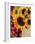 Sunflowers and Apples, the Hamptons, Long Island, New York State, USA-Robert Harding-Framed Photographic Print