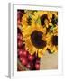 Sunflowers and Apples, the Hamptons, Long Island, New York State, USA-Robert Harding-Framed Photographic Print