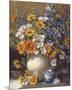 Sunflowers and Daisies-Frank Janca-Mounted Giclee Print