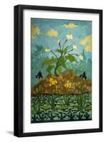 Sunflowers and Poppies-Paul Ranson-Framed Giclee Print