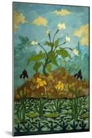 Sunflowers and Poppies-Paul Ranson-Mounted Giclee Print